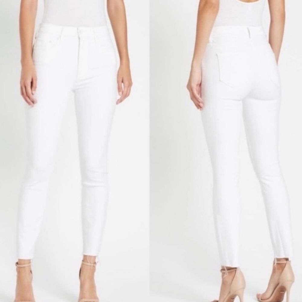MOTHER High Waisted Looker Ankle Fray Size 29 - Picture 2 of 13